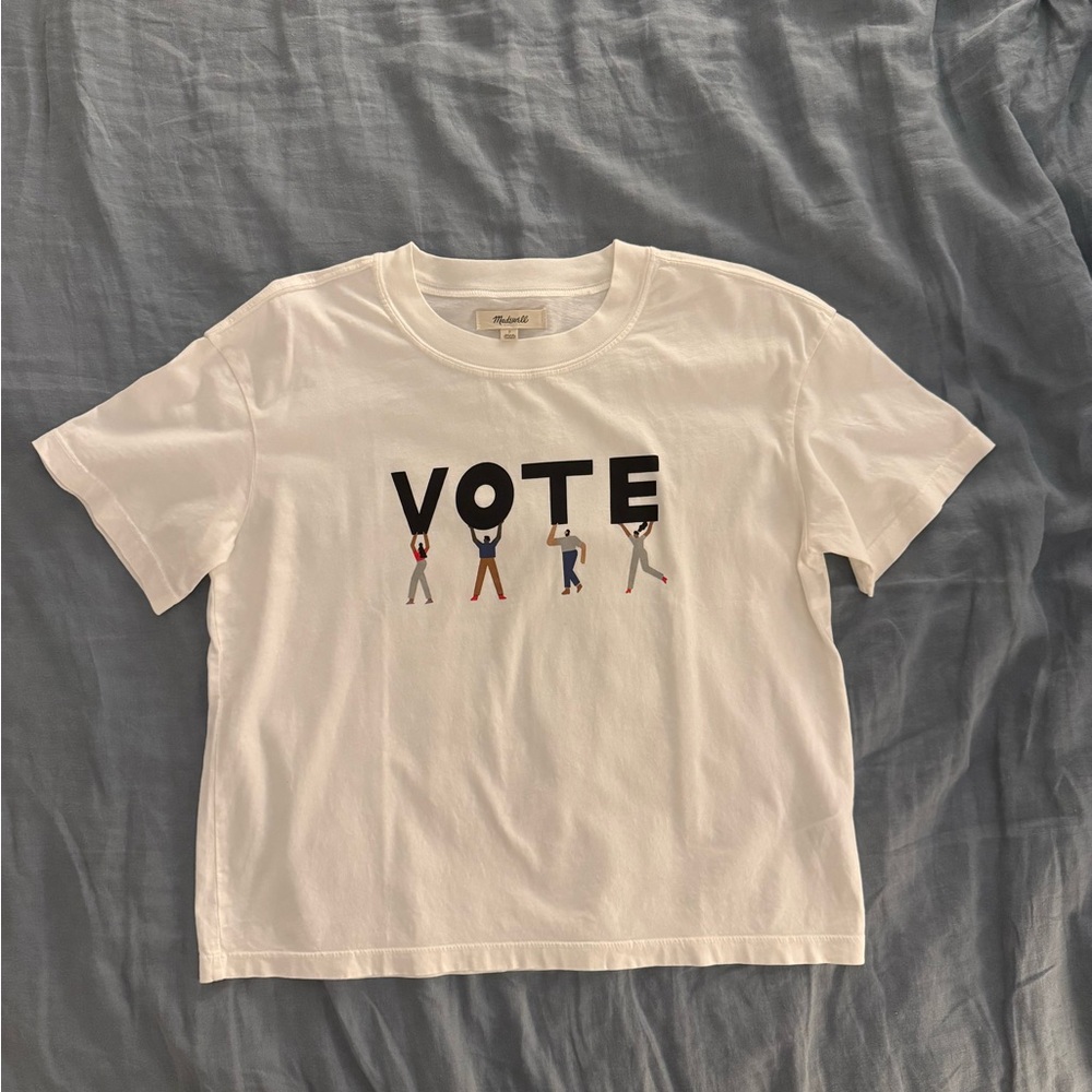 NWOT Madewell VOTE tshirt